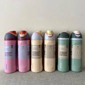 美版 Owala新款 保温杯带吸管便携不锈钢水杯户外FreeSip双饮盖水杯