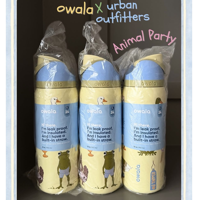 OwalaUO联名款动物派对保温杯