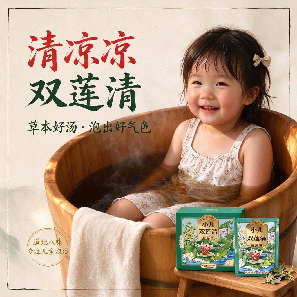 小儿草本泡澡包婴幼儿宝宝艾草泡澡包薄荷清清爽爽独立小包装