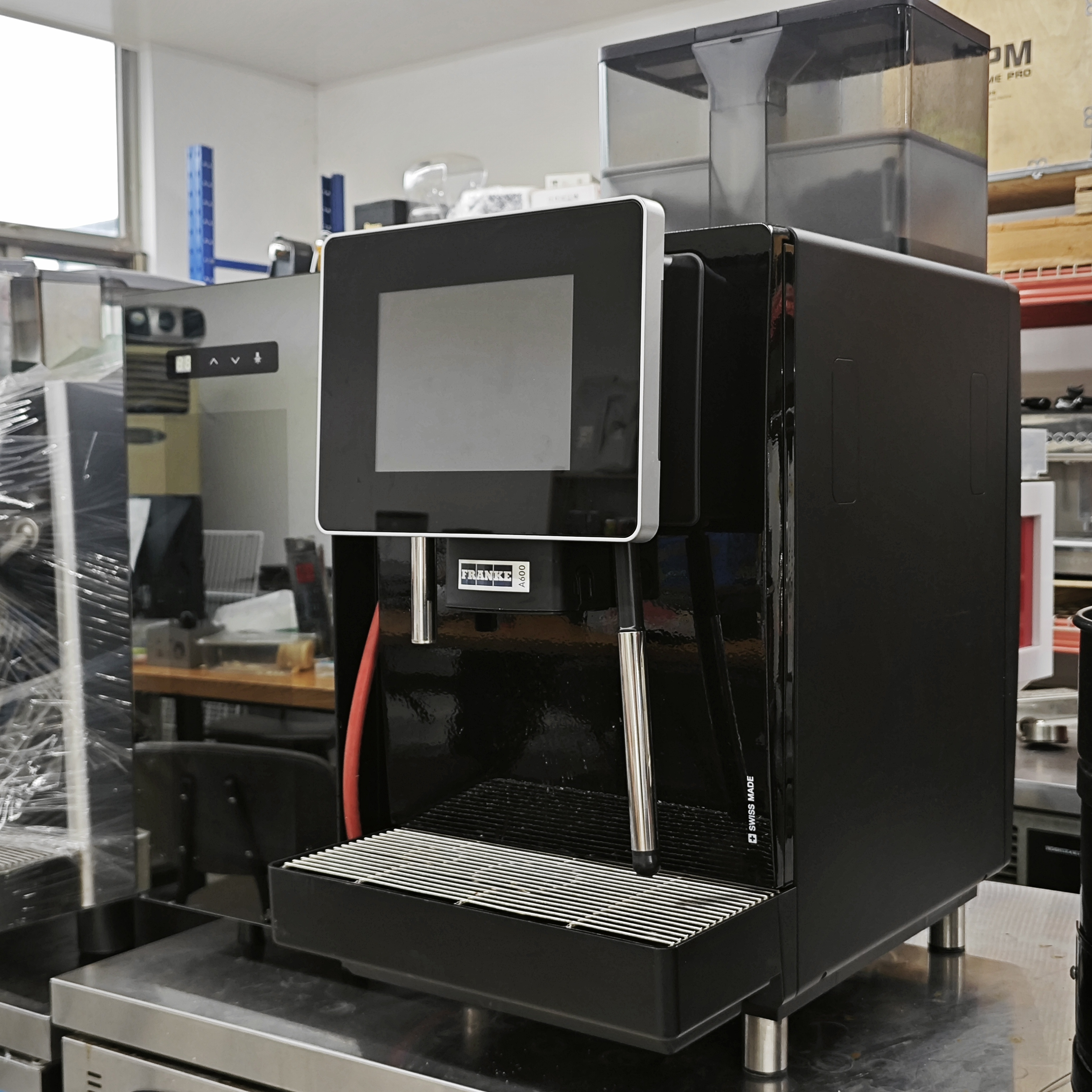 二手精品商用咖啡机黑鹰VA388代称电控定量双头咖啡机