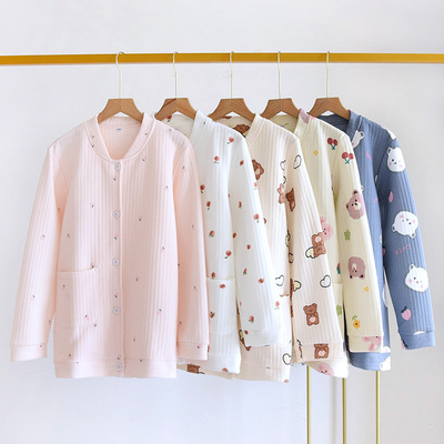 适合秋冬季空气层单件上衣