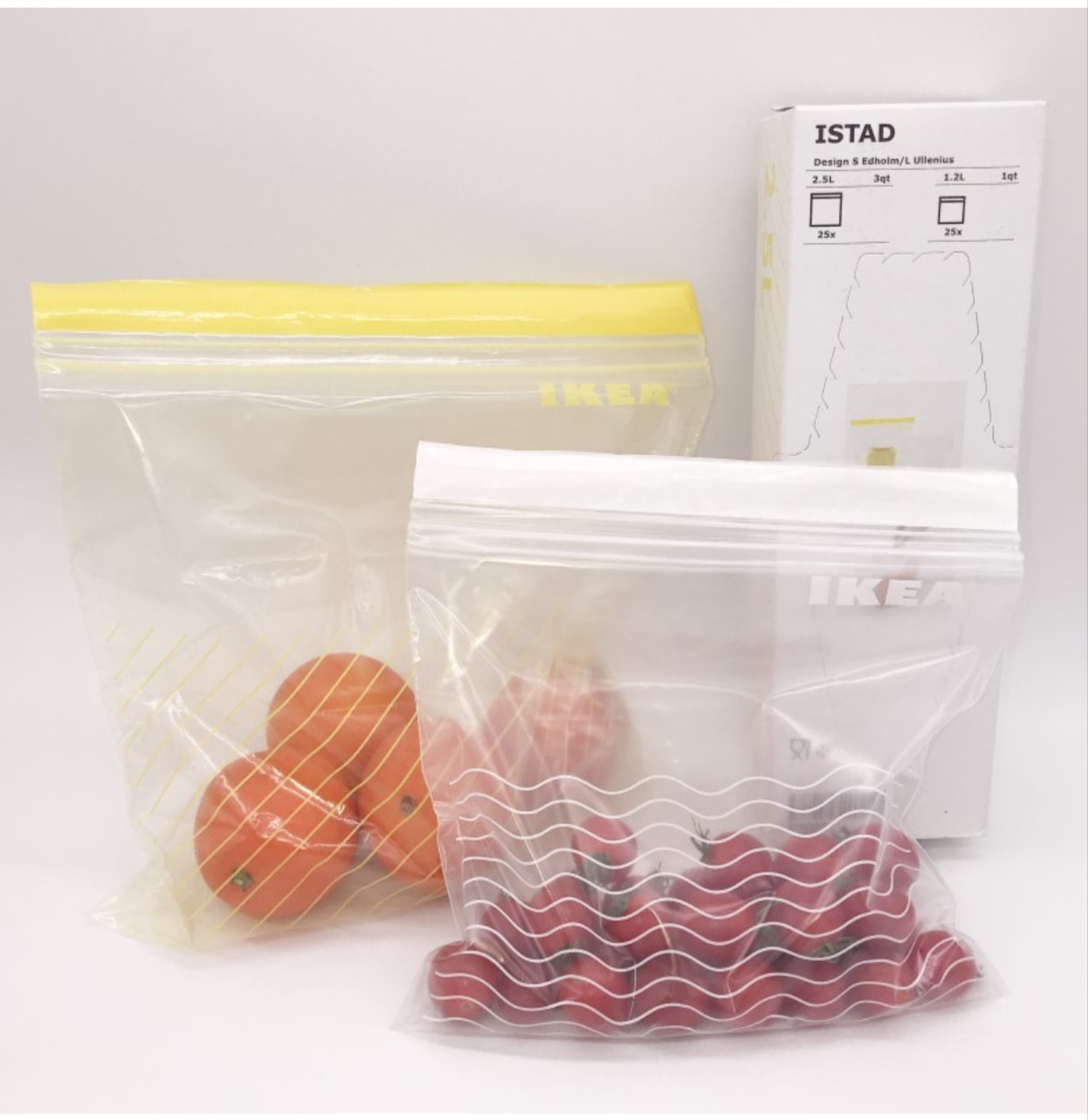 艾斯塔塑料袋IKEA宜家自封口小袋