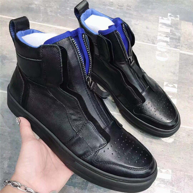 2018秋冬新款高帮鞋男韩版潮流