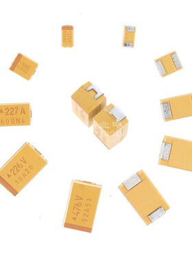 22UF16V 钽电容 贴片7343 D型 TAJD226K016RNJ 原装AVX SMD-2917