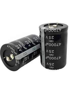 25V47000UF 音响功放焊机逆变器大功率电解电容 25V4.7万UF 35x50