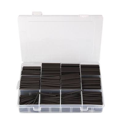 530pcs黑色热缩管盒装防水