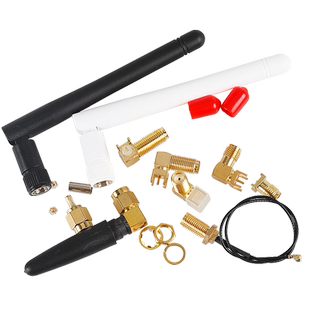 SMA/UFL/IPEX/IPX接头gps天线座子SMA-KE母座插座 RF射频公头母头