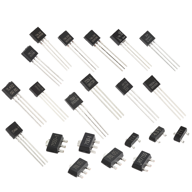 插件三极管TL431/78L05/79L06/OB432/HT7150/BZX84/LM385B晶体管