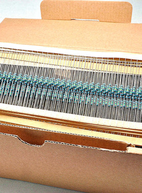 12K 1/4W金属膜电阻 1% 五色环0.25W 编带装100只