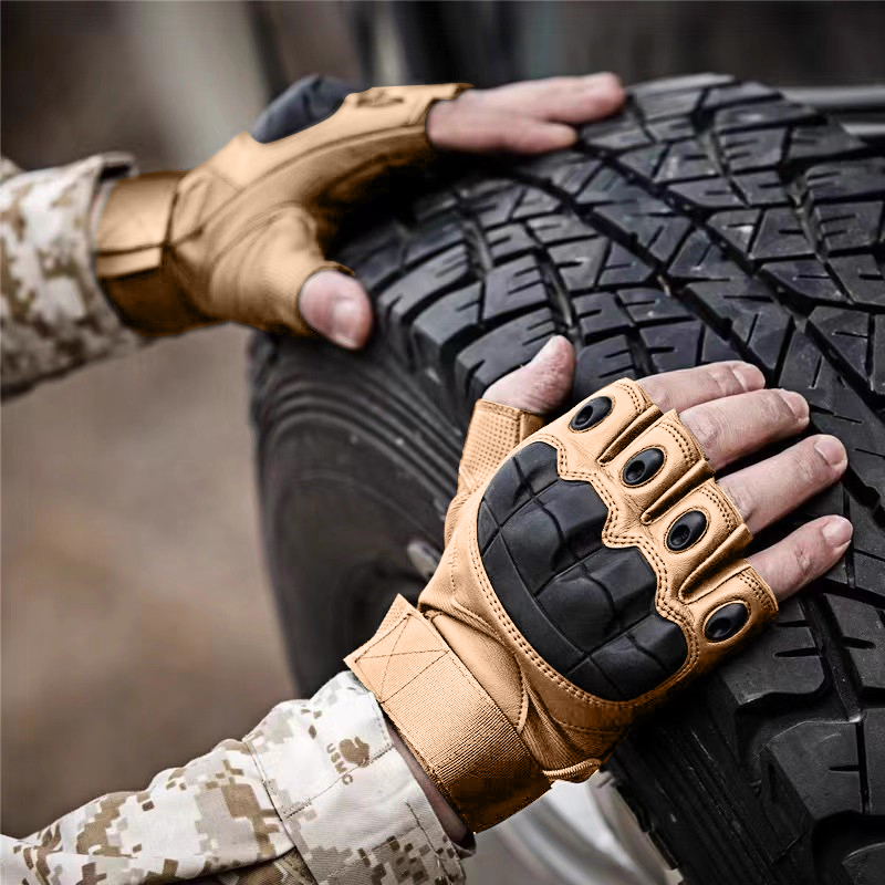 特种兵战术手套半指全指男骑行运动户外登山防割军迷训练超级耐磨