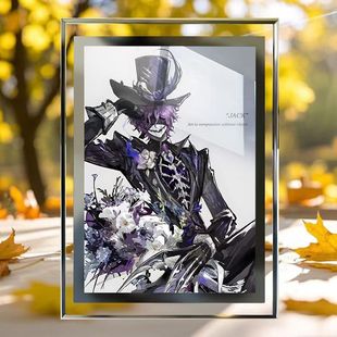 第五人格杰克雇佣兵杰佣CP学生版周边水晶相框桌面摆件礼物送男生