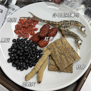 海-马巴戟杜仲汤产后月子补汤老腰毛病痛炖猪尾巴药膳汤清甜好喝