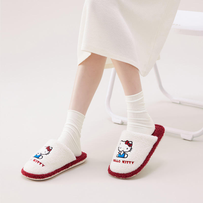 2025新款棉拖鞋女款冬季拖鞋防滑居家毛毛拖鞋室内加绒保暖地板