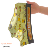 3条女士冰丝内裤 夏季 薄中腰卡通四角三角抗菌裆速干宽松透气运动