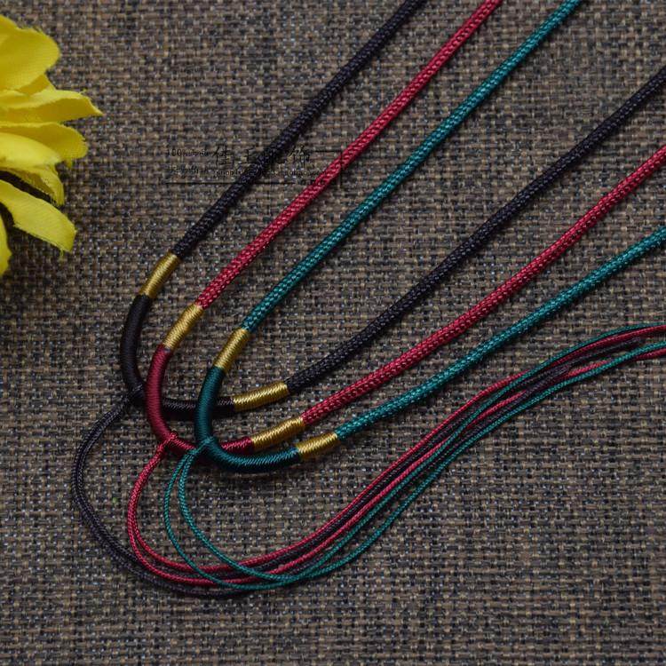 粗款经典螺旋结项链绳手编黄金玉石银饰吊坠挂绳绳饰品配件,饰品/流行首饰/时尚饰品新,绳,淘宝优惠券,粉丝福利购,淘宝优惠卷