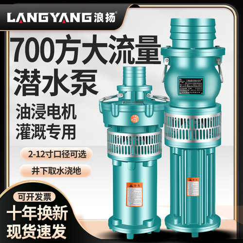 浪扬大流量4寸6寸8寸潜水泵
