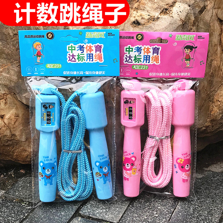 体育考试训练达标比赛单人跳绳