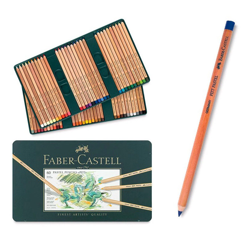 德国艺术家粉彩60色套装素描铅笔