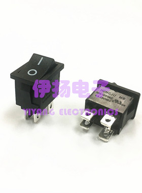 台湾HONGJU原装进口船型开关 MR-6-210-C5N-BB 4脚2档 KCD1-104