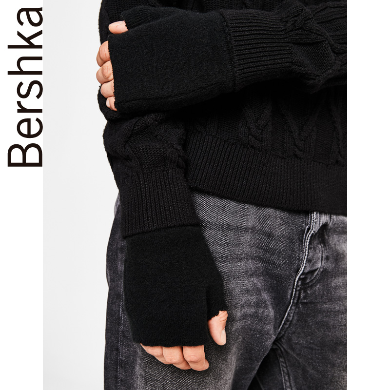 Gants pour homme BERSHKA en de laine - Ref 2782375 Image 4