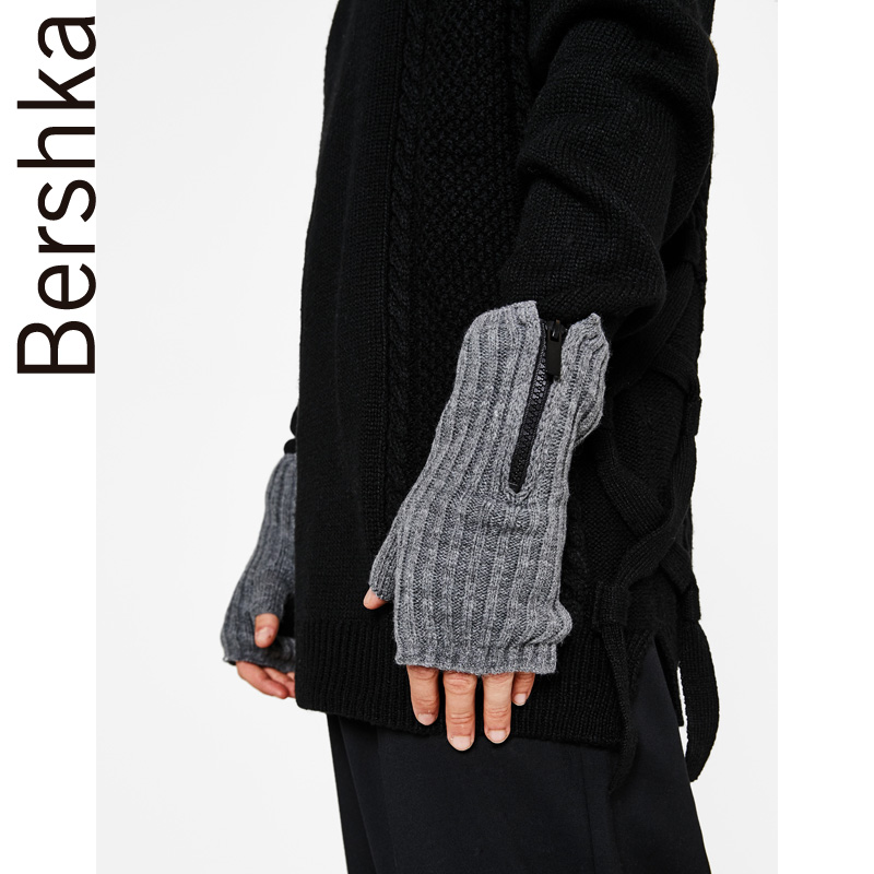 Gants pour homme BERSHKA en de laine - Ref 2782374 Image 2