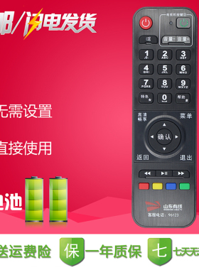 原装 山东有线机顶盒遥控器浪潮STB-7162C STB-9832C DB800HC1