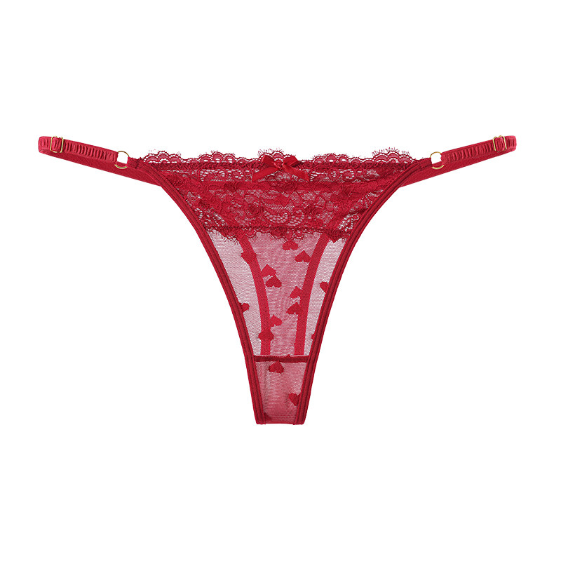 蝴蝶结性感蕾丝丁字裤女超薄透明网纱低腰无痕可调节细带瑜伽T裤,女士内衣/男士内衣/家居服,女丁字裤,淘宝优惠券,粉丝福利购,淘宝优惠卷