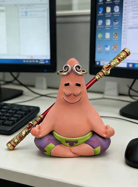 派大星汽车桌面饰品摆件
