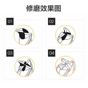 X6R圆鼻铣刀磨刀机研磨机全自动傻瓜式 便携式 台星TX 牛鼻刀端铣