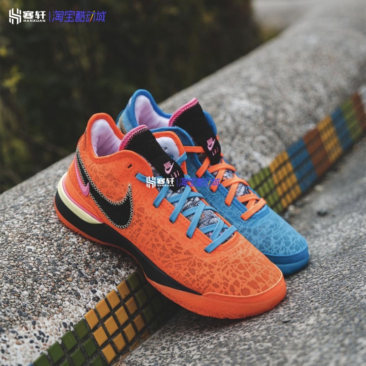 Nike/耐克 Zoom LeBron NXXT Gen詹姆斯低帮鸳鸯篮球鞋DR8788-900-封面