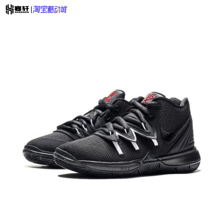 专柜正品Nike KYRIE 5 PS 欧文5儿童篮球鞋黑武士 AQ2458-016