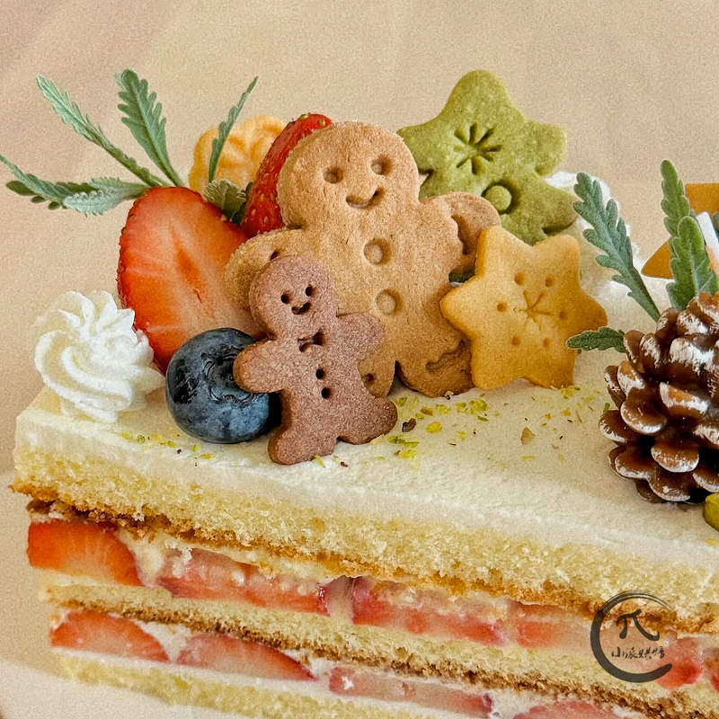 日系圣诞小蛋糕装饰卡通饼干模具圣诞树姜饼人noel姜饼小人印