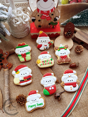食品级PLA饼干模具原创圣诞宠物