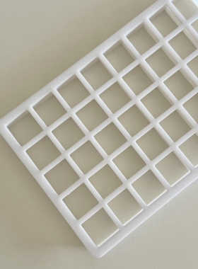 大号方形切模连模一压成型，快速分割PLA食品级塑料连排切模工具