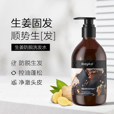 博滴生姜侧柏叶防脱固发洗发露