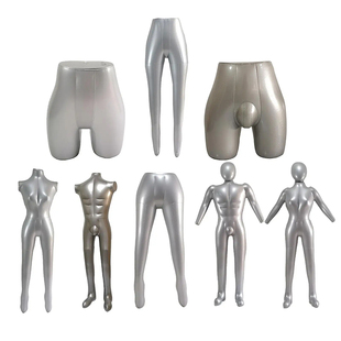 充气人台服装模特男女全身假人模型半身模特裤模腿模脚模臀模裤台