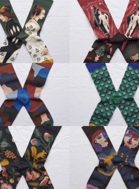 【现货】BONNE MAISON 19秋冬 艺术 趣味 袜子