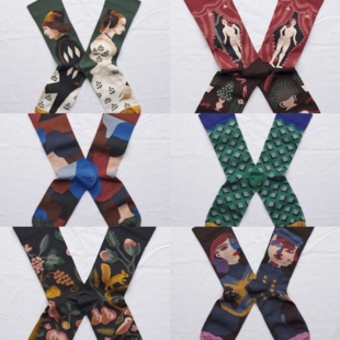 【现货】BONNE MAISON 19秋冬 艺术 趣味 袜子