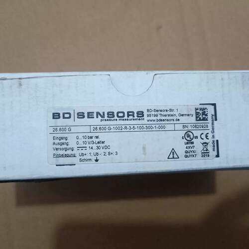 可维修BD26.600G-1002-R-3-5-，博德压力传感器