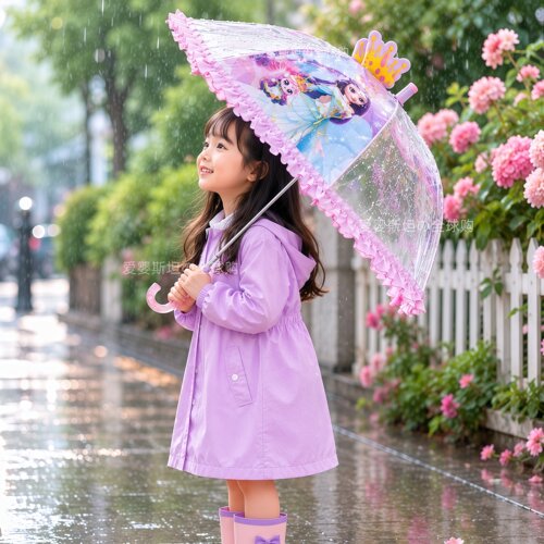儿童雨伞女孩小学生幼儿园宝宝