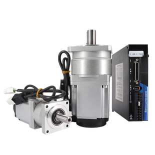 60/80伺服行星减速电机一体带驱动器套装400W/750W减速比3-100