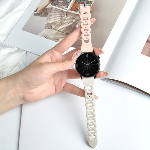 适用华为手表GT3甜甜圈硅胶表带