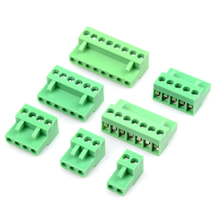 插头 HT396K 2P/3P/4P5P6P7P8P9P10P 拔插式接线端子 间距3.96MM