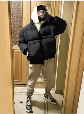 正品FOG FEAR OF GOD主线宽松美式冬季加厚保暖鸭羽绒服男女外套