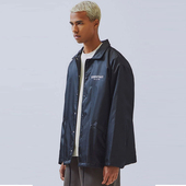 GOD FEAR FOG复线ESSENTIALS反光教练夹克男女风衣宽松外套潮