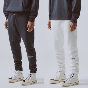 fear 长裤 反光刺绣加绒休闲裤 潮牌 god复线ESSENTIALS卫裤 FOG