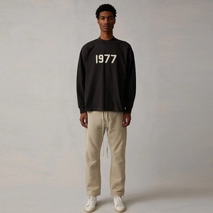ESSENTIALS复线FOG美式 T恤潮秋冬 休闲套头圆领1977长袖