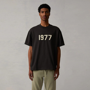 22ss正品FOG Fear Of God复线Essentials短袖T恤1977圆领宽松男女