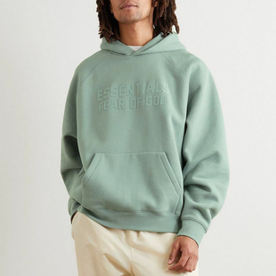 GOD复线Essentials连帽卫衣情侣FOG帽衫 男女宽松潮牌 FEAR 正品
