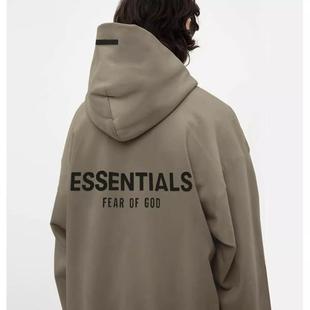 FOG复线ESSENTIALS高街潮牌秋冬男女卫衣情侣连帽衫 GOD FEAR